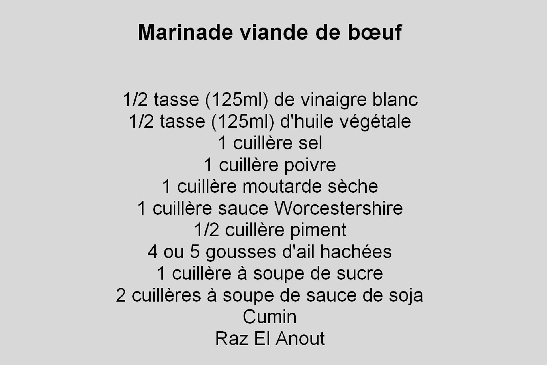 MarinadeViandeBoeuf